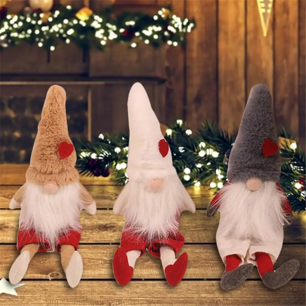 

Christmas Faceless Plush Doll Christmas Tree Pendant Window Ornament Home Party Decoration Children's Gift