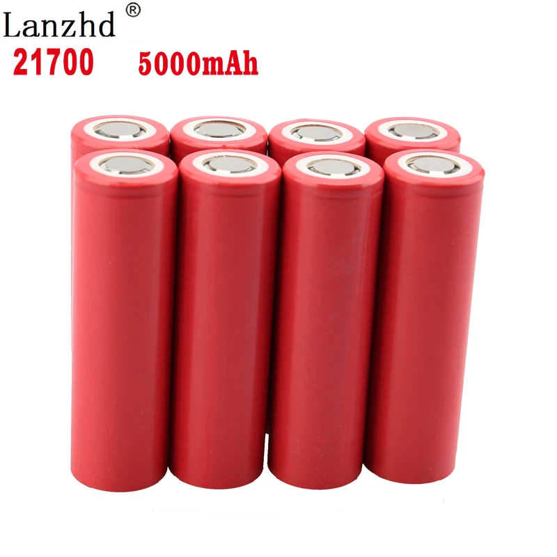 

1-10PCS 21700 5000mah 5C Power battery 21700 batteries lithium Li-lon 4.2V battery for Electric drill Toy Electronic cigarettes