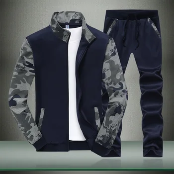 

FASHION MENS CASUAL SWEAT TOPS+PANTS TRACK JACKET COATS ZIPPER GYM SPORT SUIT