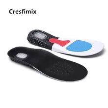 Cresfimix, унисекс, высокое качество, светильник, силиконовый, забота о здоровье, стельки для женщин, крутая, дышащая, мягкая подошва, мужская обувь, стелька a5536