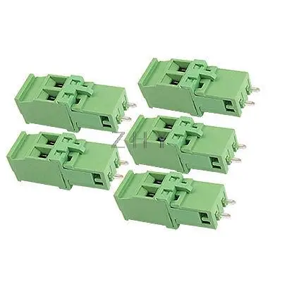 

5 Pcs 15A 5.08mm Pitch Plug In Terminal Block Connector Fxpmy