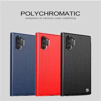 

40pcs/lot Rugged Slim TPU Phone Case For Samsung Galaxy S8 S9 S10 Plus S10e Note 8 9 10 Pro Sturdy Grip Vertical Stripe Cover