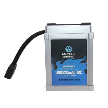 

Hot selling 44.4V 22000mAh lithium battery Intelligent Battery Rechargeable Smart Battery for Agricultural Drone with BMS