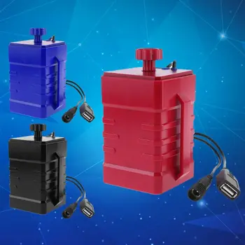 

Waterproof 3x 18650 26650 Battery Box Cover DC 12.6V/5V USB Dual Output Mobile Power Supply for LED Light Cellphone WiFi Router