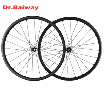 

27.5er carbon wheels 38.5*28mm Asymmetry Tubeless mountain biycle carbon disc brake wheelset DH825 straight pull 100*15 142*12