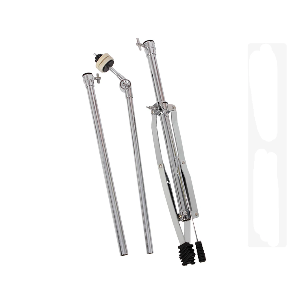 Kalimba Metal Inclinable/ Straight Cymbal drums Stand Bracket 79cm-153cm Adjustable Height Percussion Instruments Parts