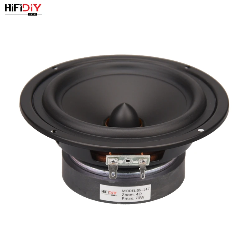 HIFIDIY Hi Fi Динамики сделай сам 5 дюймов 7 дюйма низкочастотный динамик средней