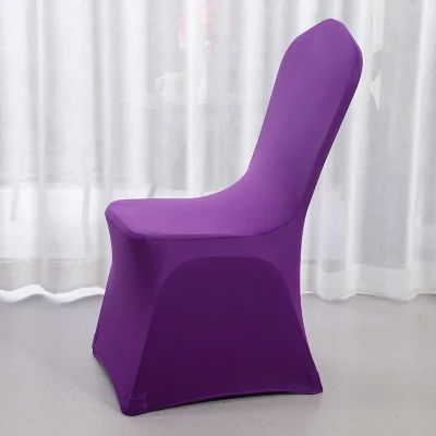 330g Thicken Modern Wedding Chair Cover Spandex Stretch Elastic Banquet Chair Covers Dining Seat Hotel Chair Covers Outdoor - Цвет: 06