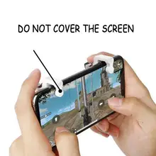 Игровой триггер огонь Кнопка Aim ключ смартфон игры L1R1 шутер контроллер для PUBG/правила выживания/ножи из