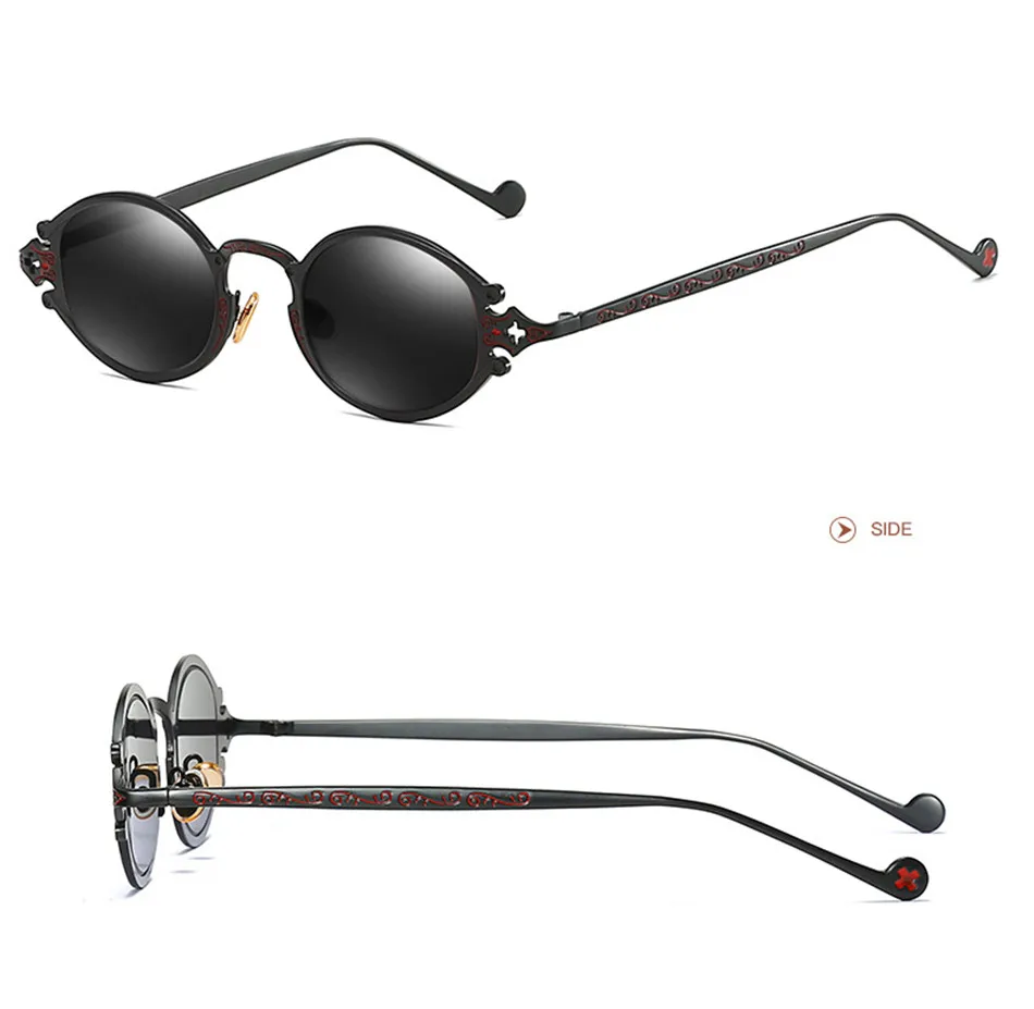 Elbru винтажные Steamprunk стильные солнцезащитные очки для женщин и мужчин ретро Резьбовая рама солнцезащитные очки Брендовые дизайнерские солнцезащитные очки высокого качества UV400