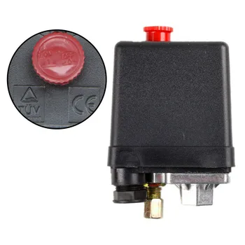 

220V 1/4" BSP 1 Port Single Phase Air Compressor Pressure Control Switch for Pool Spa Watering Pumping System Controlling Switch