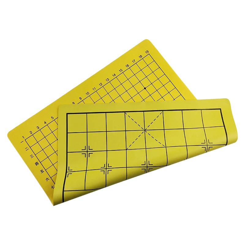 Fasion Leather Chess Board Chess Cloth Without Piece Chinese Go Game Board Entertainment Wei Qi Gift Yernea