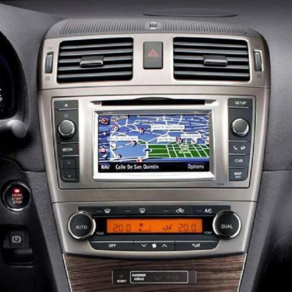 Автомагнитола 2 din на Android 9 0 автомагнитола для Toyota Avensis 2009 2015 ГБ + 32 4G