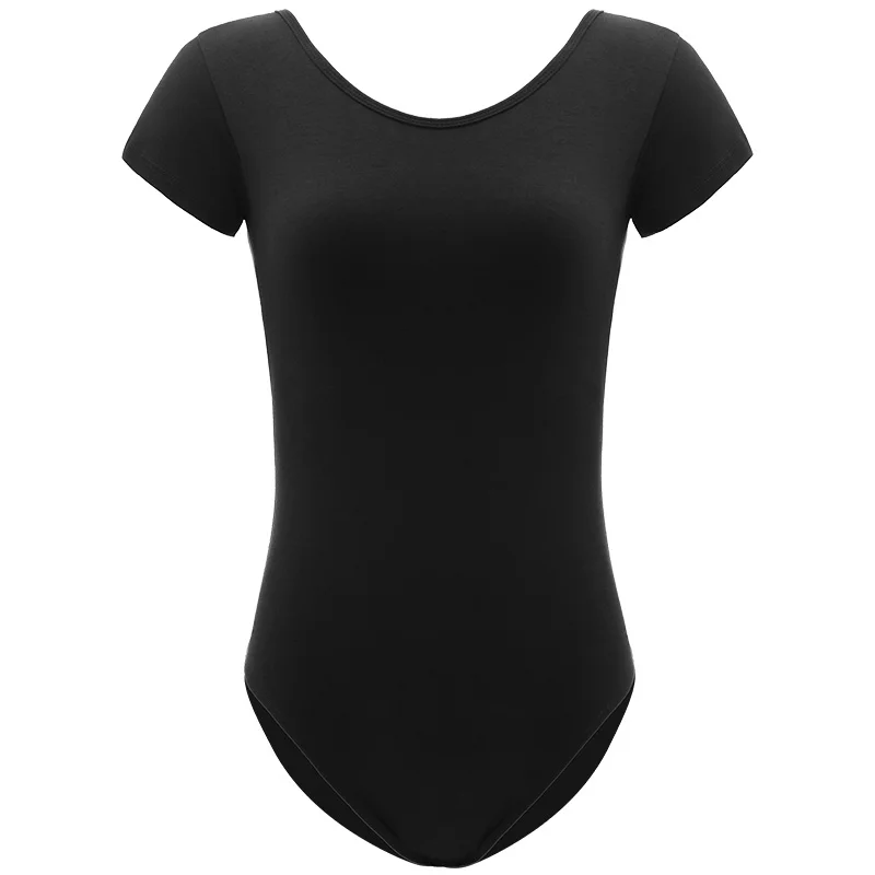 Ballet Leotard Dance Leotard Women Ballet Leotard Adult Ballet Dancewear Short Sleeve Bodysuit