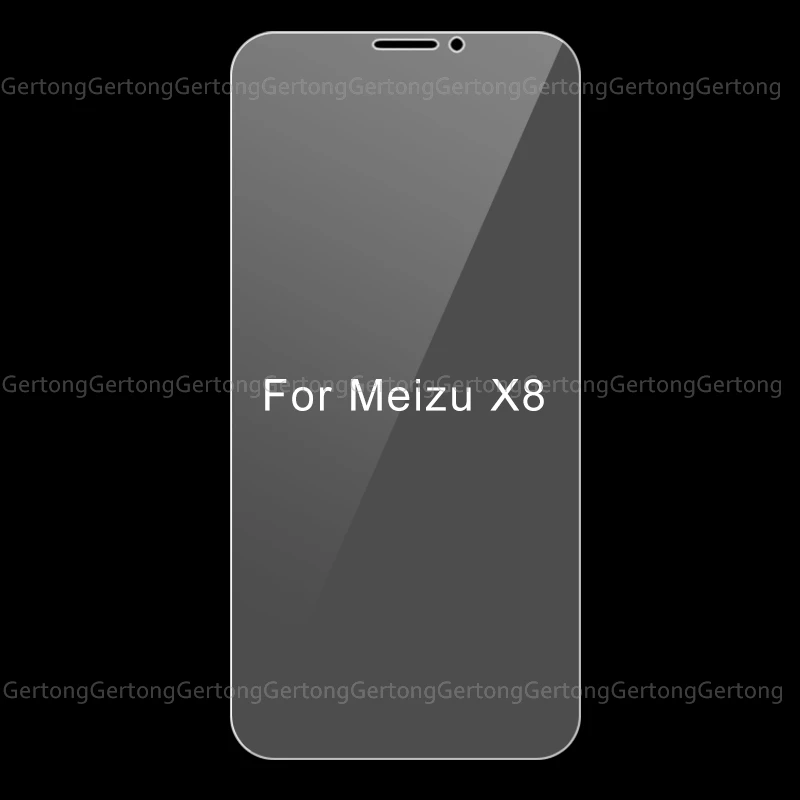 Защитное закаленное стекло для Meizu 16x X8 Note 8 HD ультратонкая пленка M6 защитные
