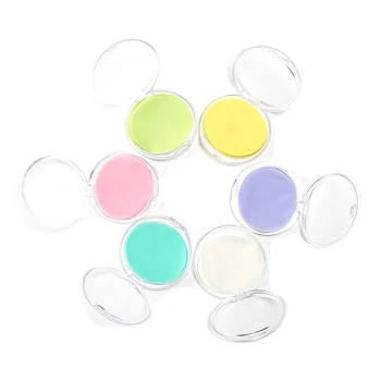 

6PCS Mini Portable Outdoor Travel Soap Paper Wash Hand Shower Shower Fragrant Slice Paper Disposable Soap Paper