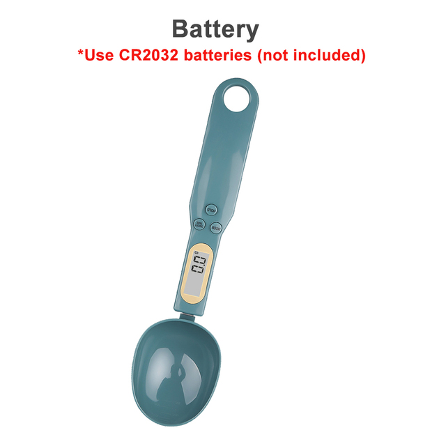 Measuring Spoon Scale LCD Digital Kitchen Measuring Spoons 500g/0.1g Portable Kitchen Scales for Baking Coffee Pet