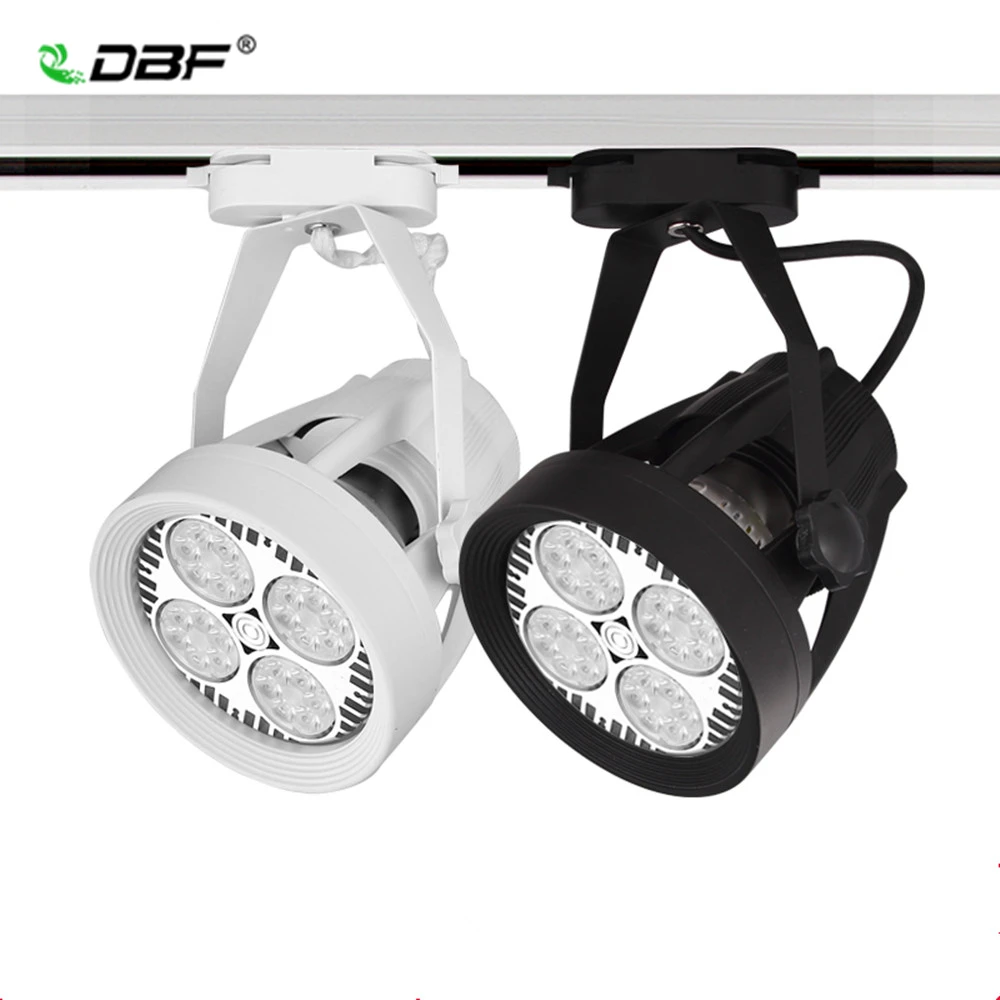 

[DBF]LED Track Light with Par30 Spotlight Rail Light Modern 35W 40W Track Rail Light for Living room Bedroom Corridor 85-265V