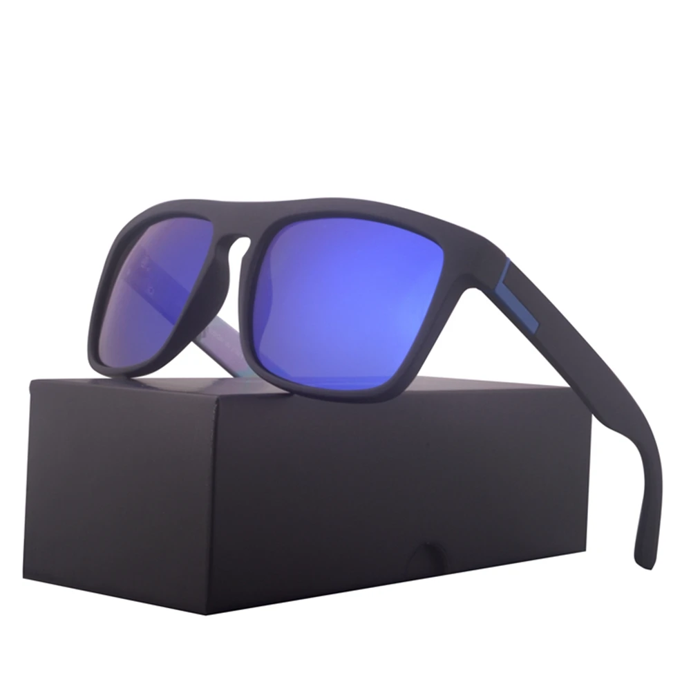 

Free Shipping Fashion Polarized Sun Glasses Men Classic Design Mirror Coating Square Sunglasses