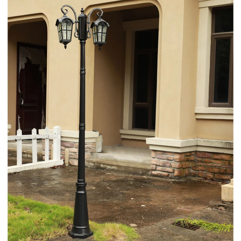 (H&asymp;2.3M)Outdoor Waterproof Garden Light Outdoor Park Roadside Garden Landscape High Pole Light Waterproof Street