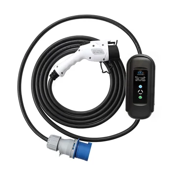 

Pre-set charging time v charger 32a Fast EV Charger Type 2 Type 1 Timer Funtion CEE 3 pins electric car charger station EVSE kit
