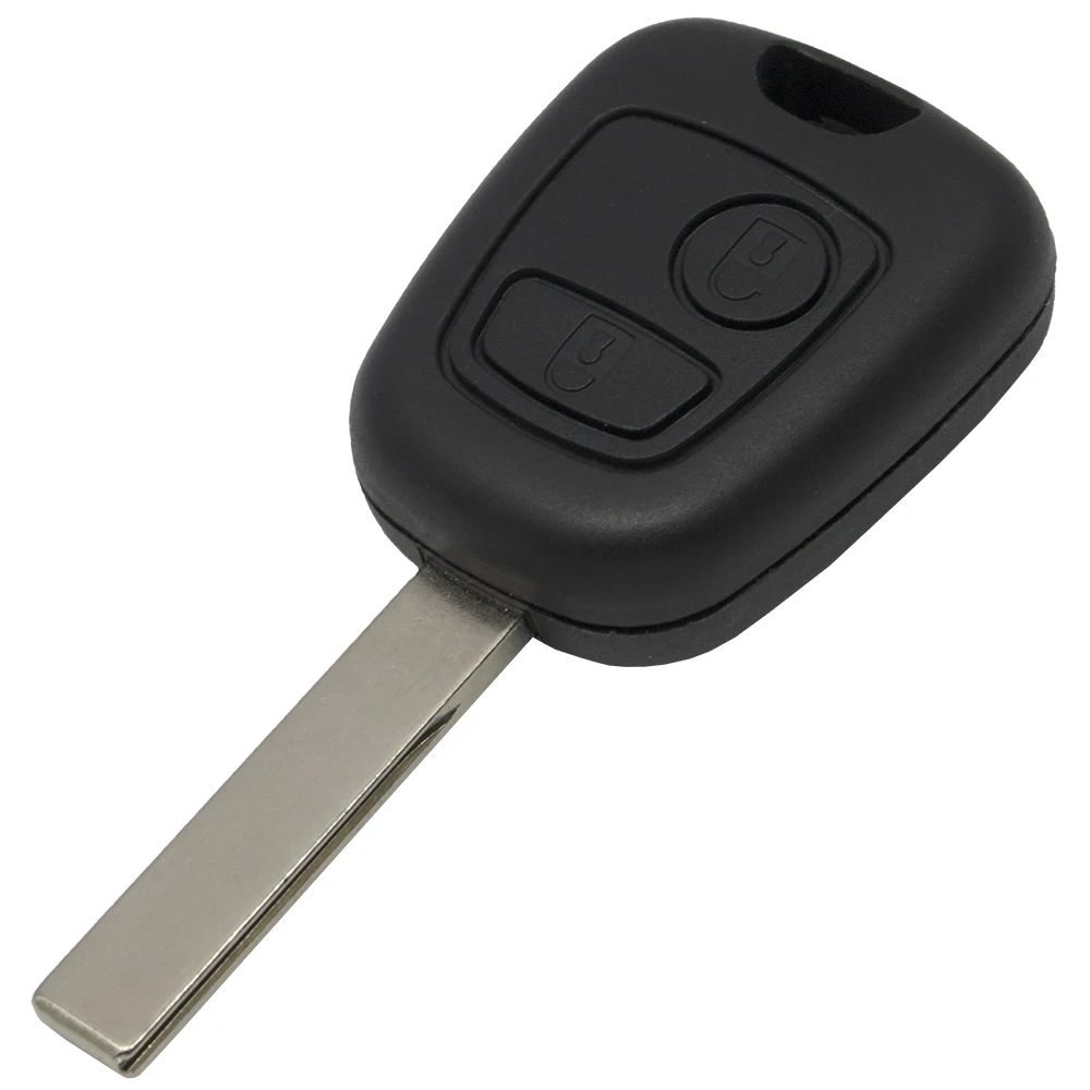 WhatsKey 2 кнопки 433 Мгц дистанционный Автомобильный ключ для Peugeot 307 407 Partner Citroen C1 C2 C3