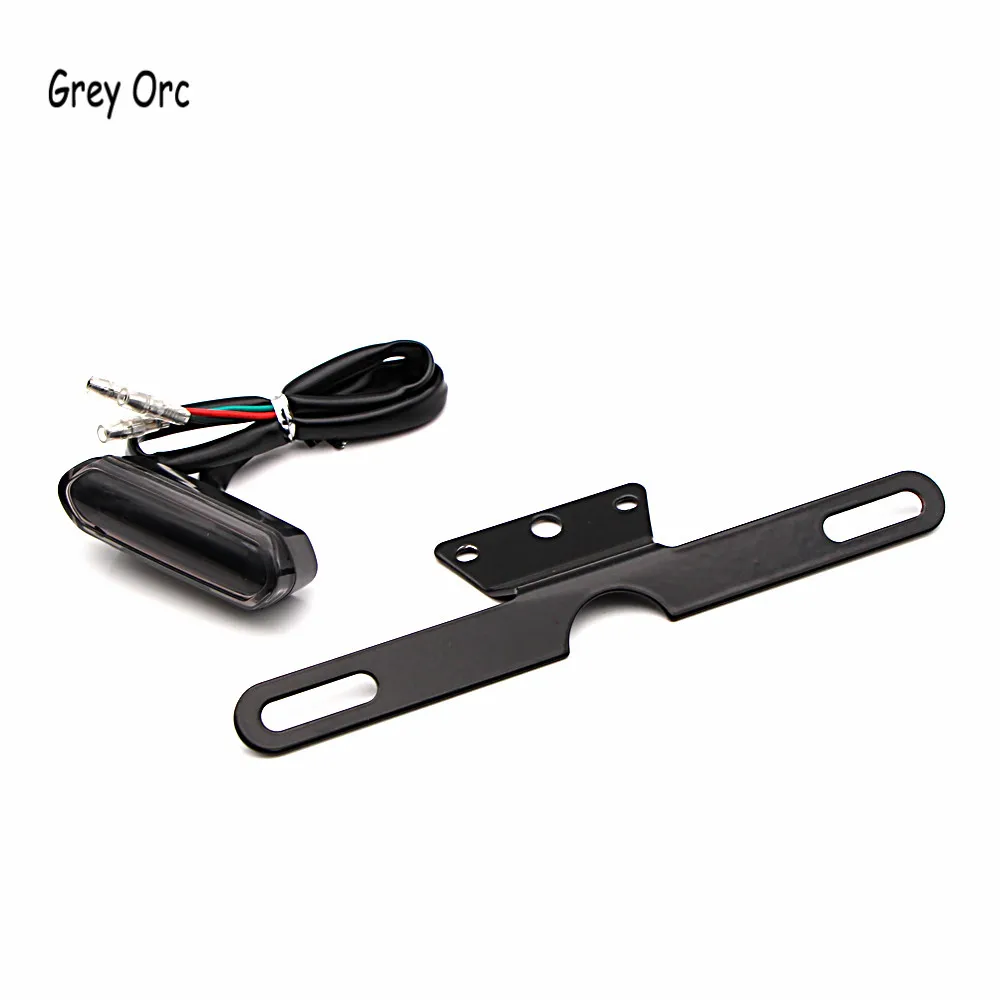 

License Plate LED Light MOTO For HONDA CBR 600RR 1000RR 954 1100XX CBF1000 MSX Universal Motorcycle Accessories