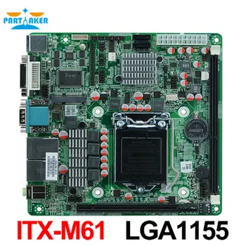 

LGA1155 Socket i7 Industrial Motherboard-ITX-M61 support Core i3/i5/i7 Pentium 22nm/32nm CPU with 9*USB/6*COM