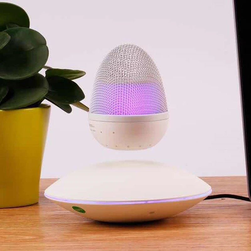 Беспроводная магнитная левитация DJYG плавающая bluetooth колонка с изменением цвета