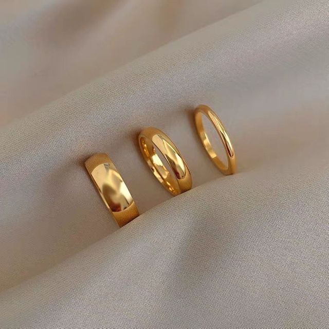 For Women Fashion 2020 Trend Retro Ring On Phalanx Gold Adjustable Metal Dating Party Elegant Wedding Ring Set Jewellery