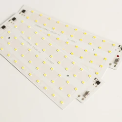 2022NEW 2pcs/lot 50W LED Lamp beads SMD 2835 LED Chip Smart IC Floodlight 220V 240V Outdoor DIY LED Bulb Flood Light Spotlight