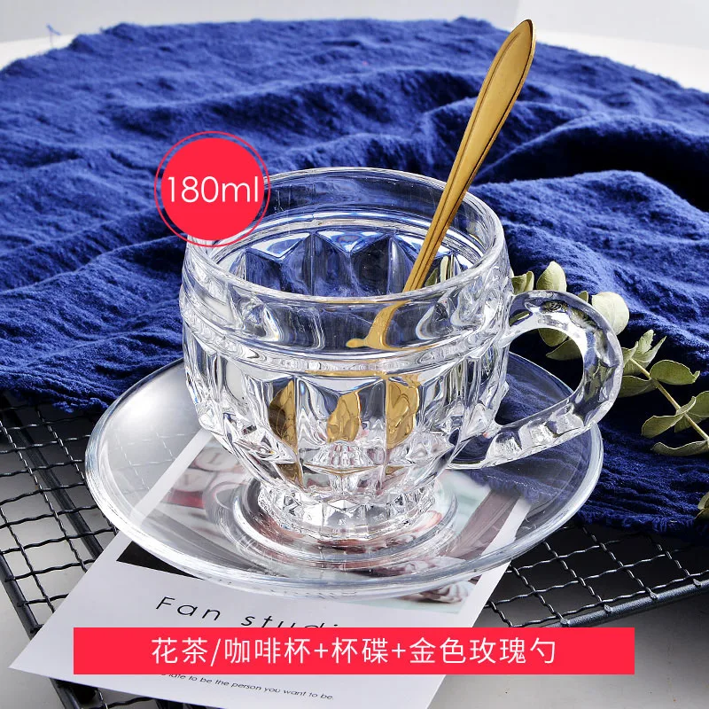 Glass Coffee Mug Coffee Mug With Ceramic Cup Holder Reheatable Milk Cup  Afternoon Flower Tea Cup With Glass Filter B - AliExpress