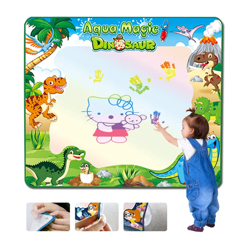 

Magic Water Drawing Mat Toys Educational Toys Girls Draw Toy Board Set Color Book Paint For Kid Painting Set Doodle Brush Pen