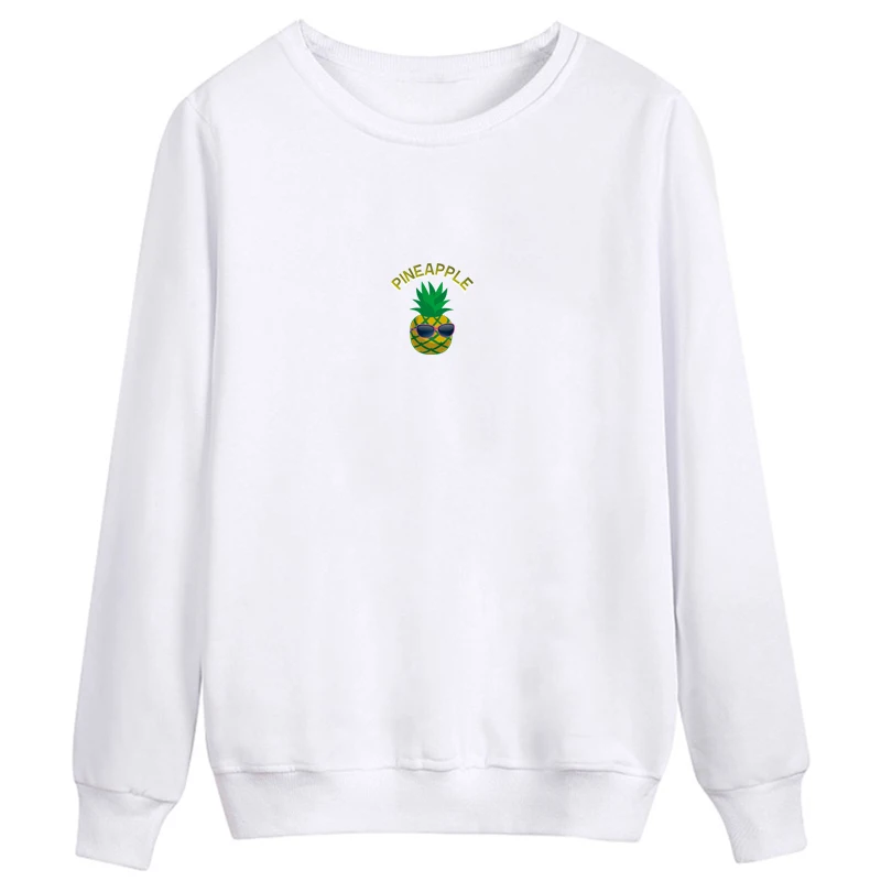 Women Hoodies Pullover Sweatshirts Harajuku Fruit Print Hoodies Long Sleeve Hoody Female Spring Autumn Hooded Mujer