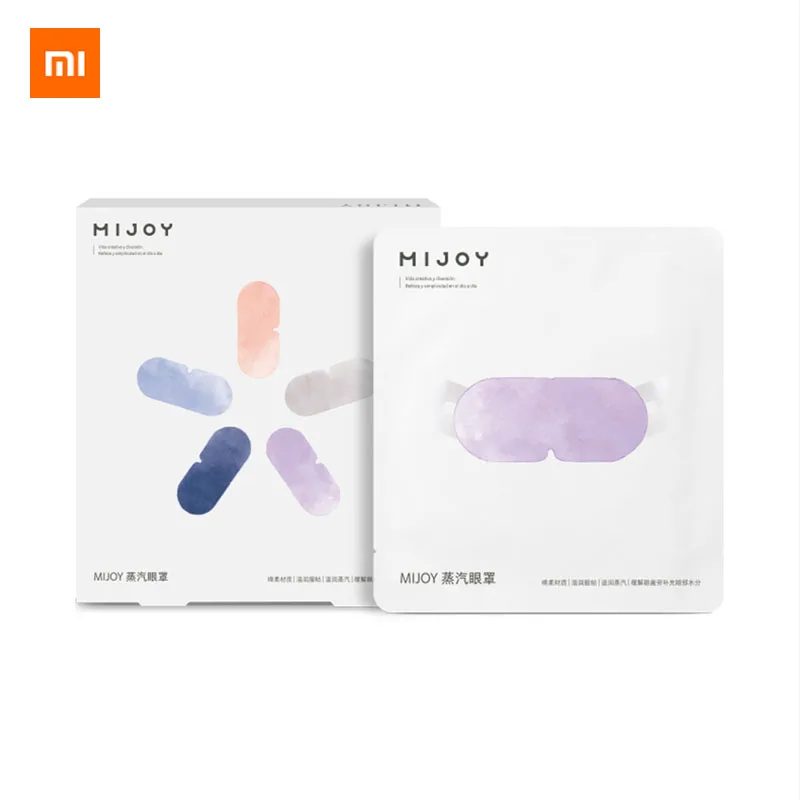 5 шт. Xiaomi Mijia MIJOY Паровая маска для глаз уход за кожей лица темные круги мешки