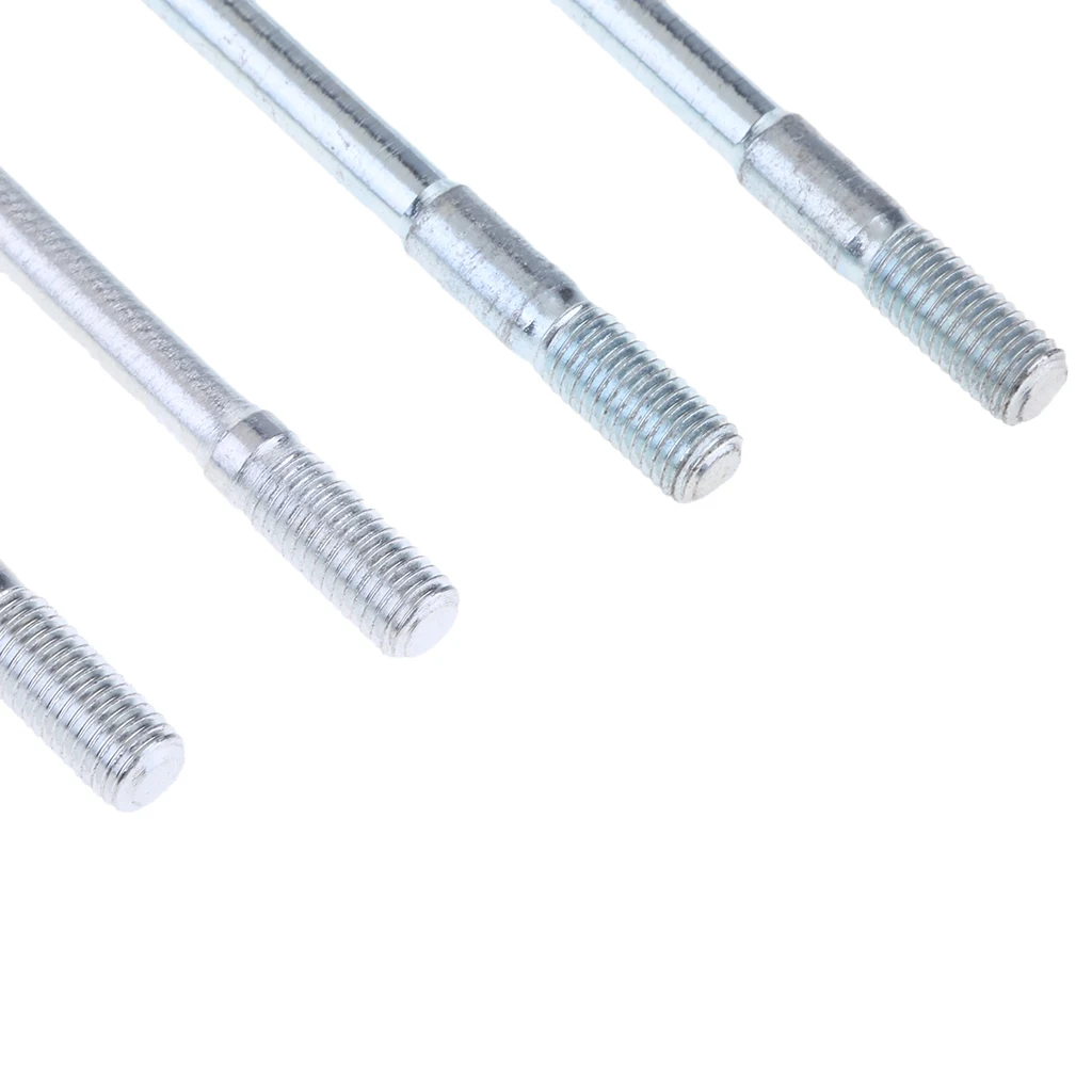 4pcs GY6 50CC QMB139 Cylinder Bolt Pin Stud Chinese Moped Scooter Thread M7