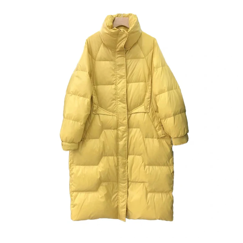 Ailegogo 2020 Winter Jacket Stand Collar Women