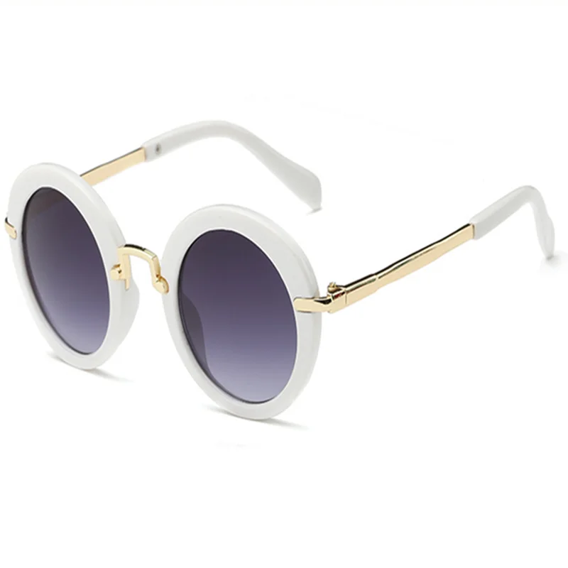 Новые детские солнцезащитные очки, милые мужские и женские детские солнцезащитные очки с защитой от ультрафиолета, модные солнцезащитные очки, 8223 - Цвет линз: C6