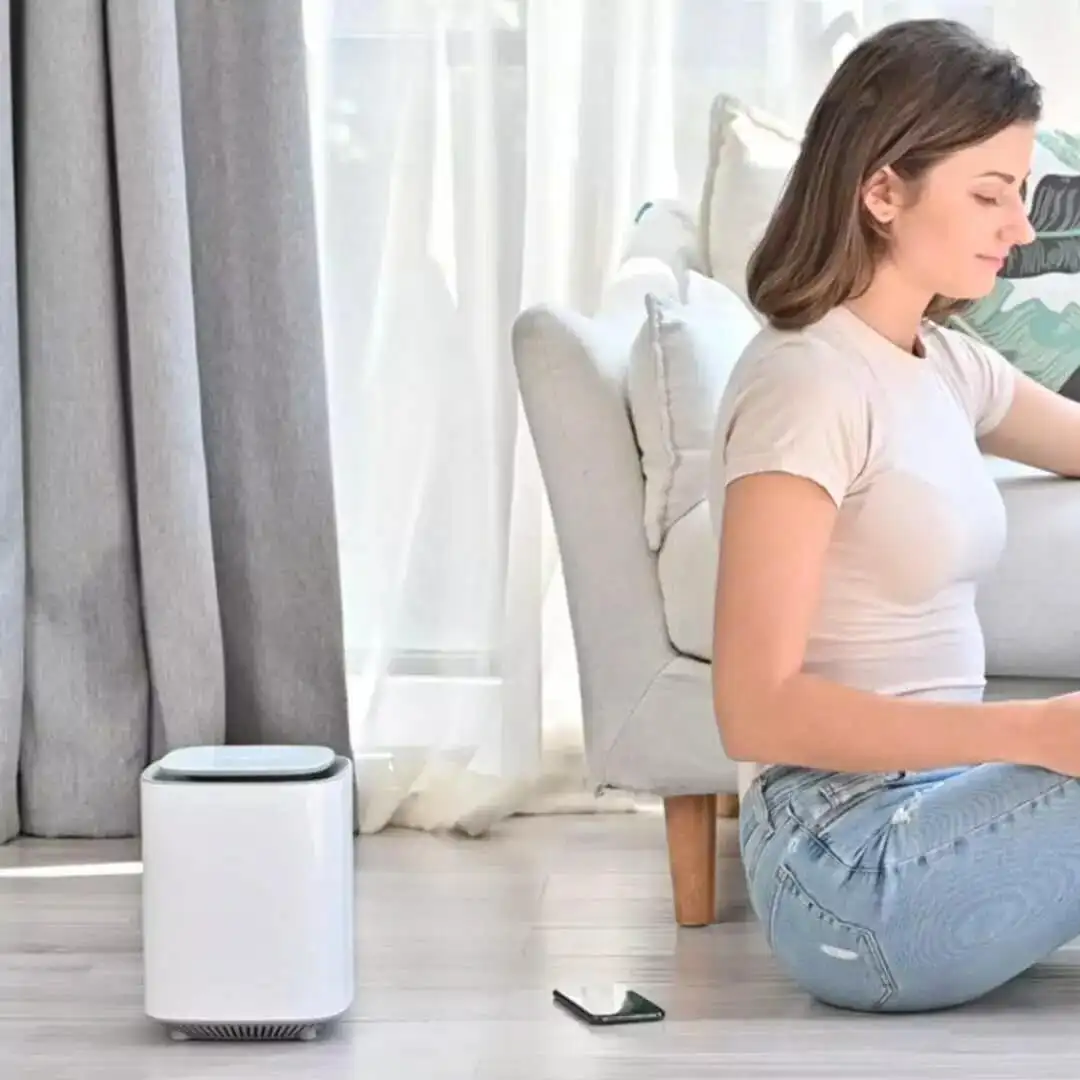 

PETONEER Mini Smart Home Pet Air Purifier App-controlled Air Master with Radar Detector and APP Control Multiple Purification