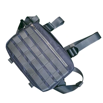 

Chest Bag Adjustable Straps Fashion Stylish Streetwear Shoulder Hip Hop Tactical Rig Nylon Waist Vest Pack Sports Harness