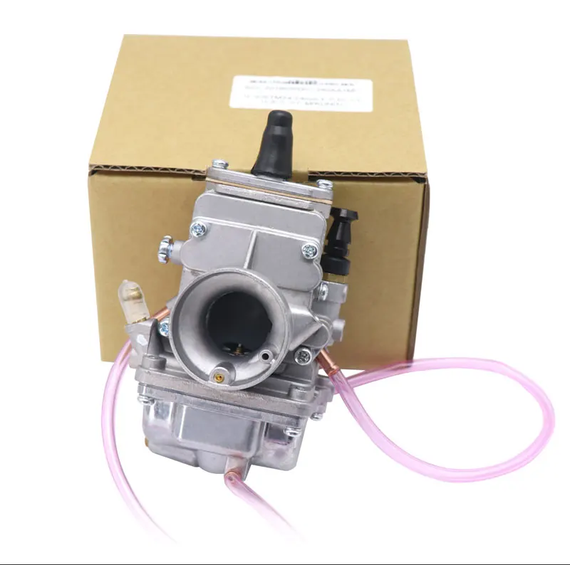TM24mm Flat Slide High Performance Motorcycle Carburetor with power jet Carb Racing Scooter ATV Pit Bike for YAMAHA - - Racext 22