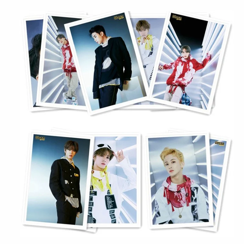 K-POP NCT127 NCT ломо карты плакат самодельные бумажные фото карты вентиляторы коллекция подарков