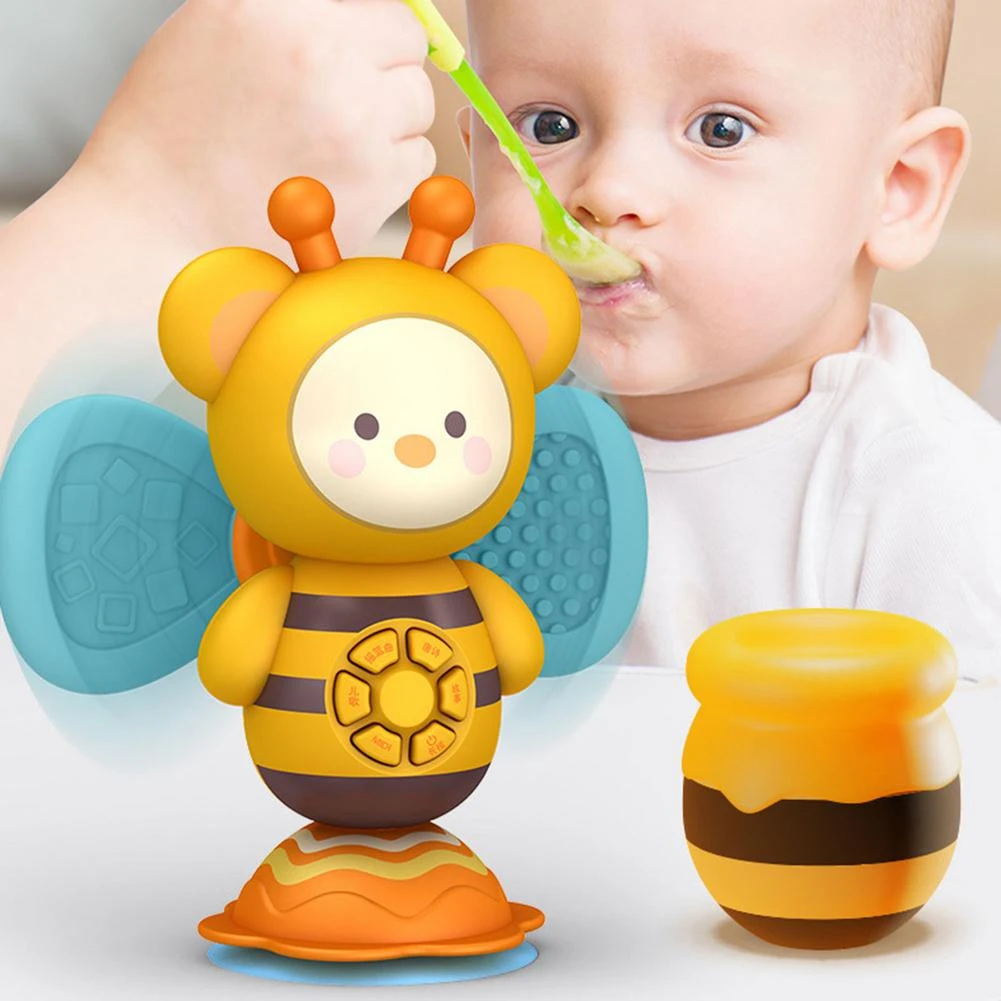 bijstand Nauwkeurig Namens Mini Baby Rammelaar Speelgoed Met Entertainment Muziek Zuignap Kinderstoel  Speelgoed Voor Early Learning Educatief Speelgoed Verjaardag Kids Gift|Baby  rammelaars & mobielen| - AliExpress