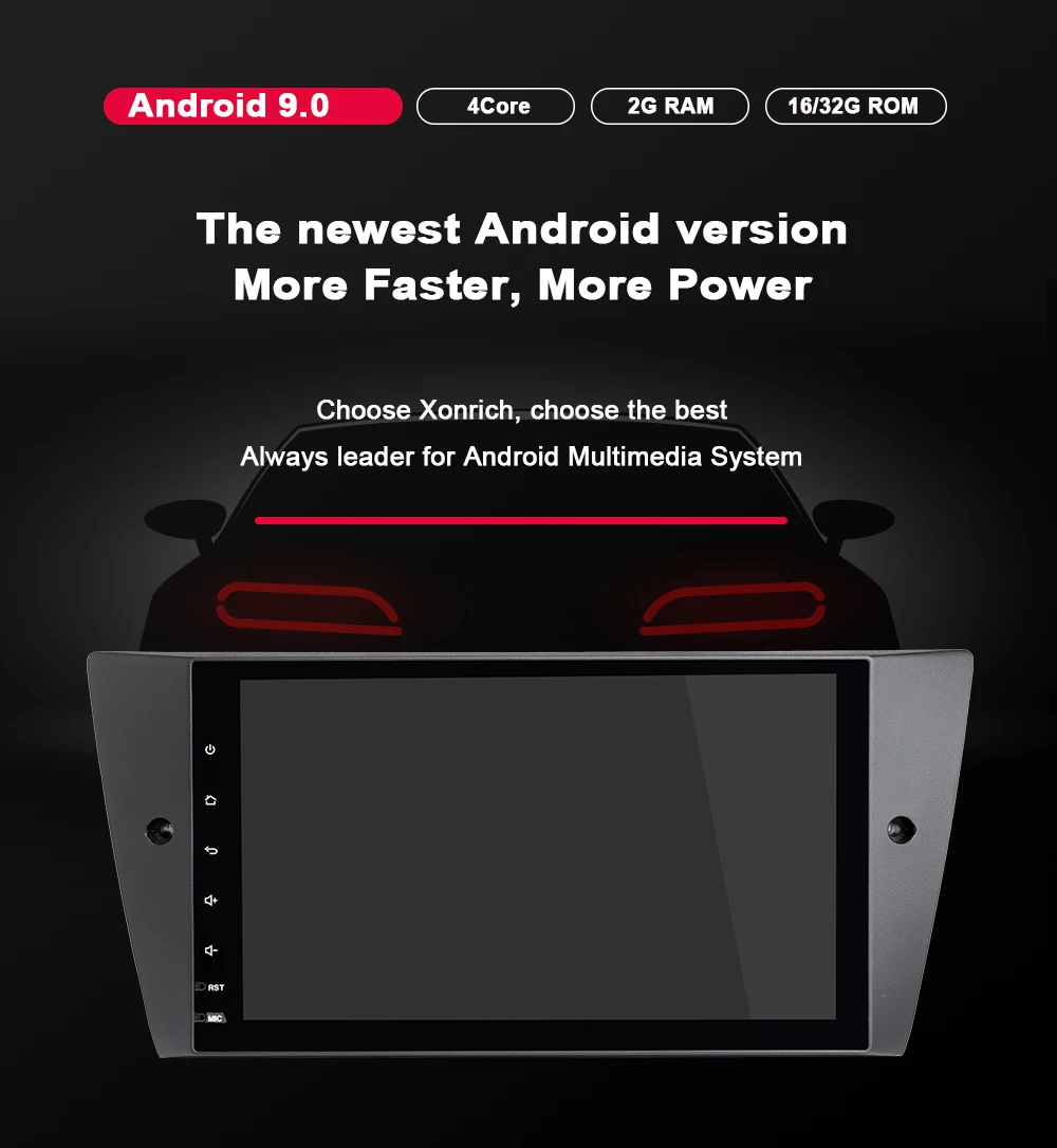 Flash Deal Xonrich 1 Din Android 9.0 Car Multimedia DVD Player For BMW E90/E91/E92/E93 3 Series GPS Navigation Radio stereo Audio head unit 3 Flash Deal Xonrich 1 Din Android 9.0 Car Multimedia DVD Player For BMW E90/E91/E92/E93 3 Series GPS Navigation Radio stereo Audio head unit 3