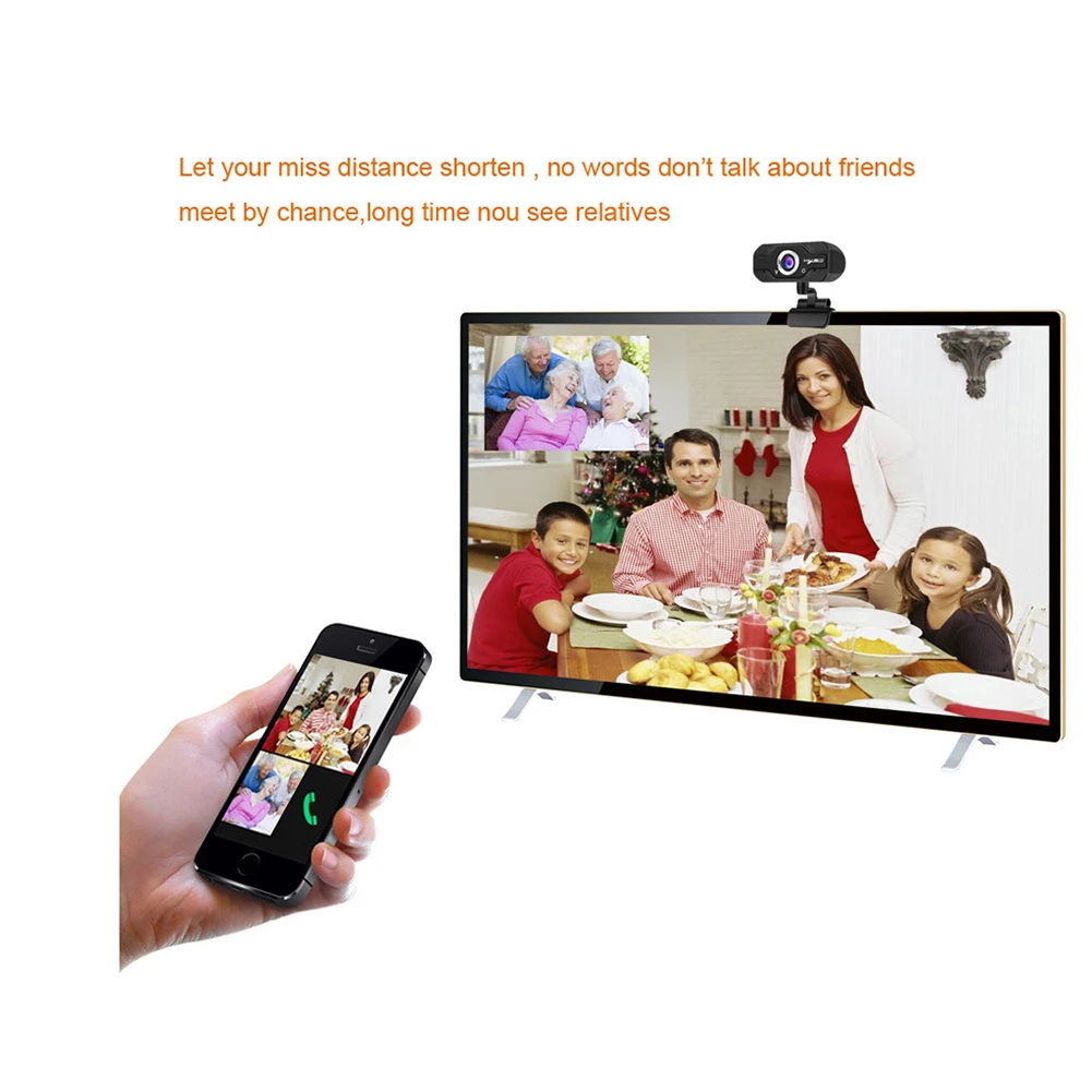 S60 1080P HD камера со встроенным HD микрофоном 1920x1080 p USB Plug Play веб-камера, широкоформатное видео
