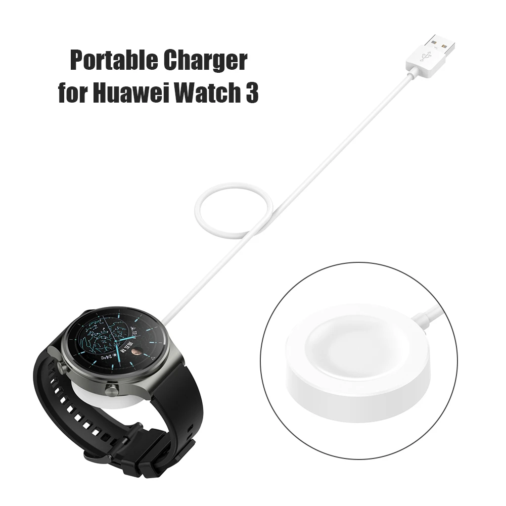 1m Charger Cable For Huawei Watch 3 Pro Gt 2 Pro Gt 2 Pro Ecg Smartwatch Usb Charging Cable Smart Watch Dock Cord Wire Charger Smart Accessories Aliexpress