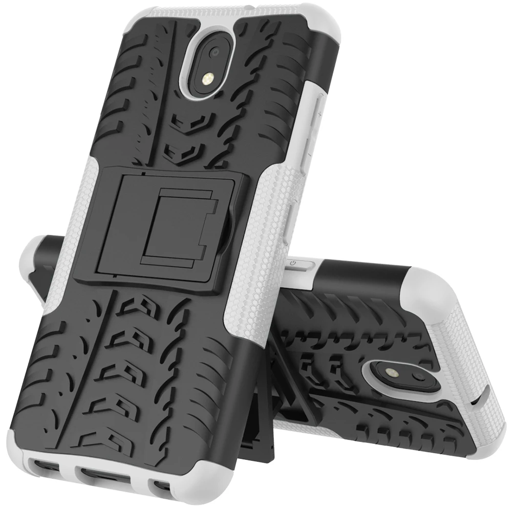 Tigenkey для LG K30 5,45() чехол крутой узор чехол для телефона для LG K30 чехол противоударный с подставкой Чехол для LG K30 чехол - Цвет: Белый