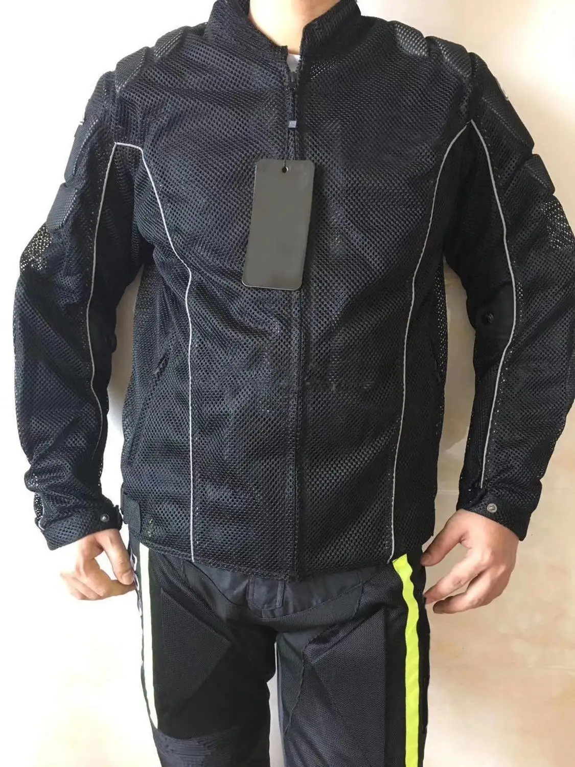 

2019 A star Airflow Summer Mesh Riding Jacket Men's Riding Mes Breathable Jacket with Protectors off-road motorcycle coat sports