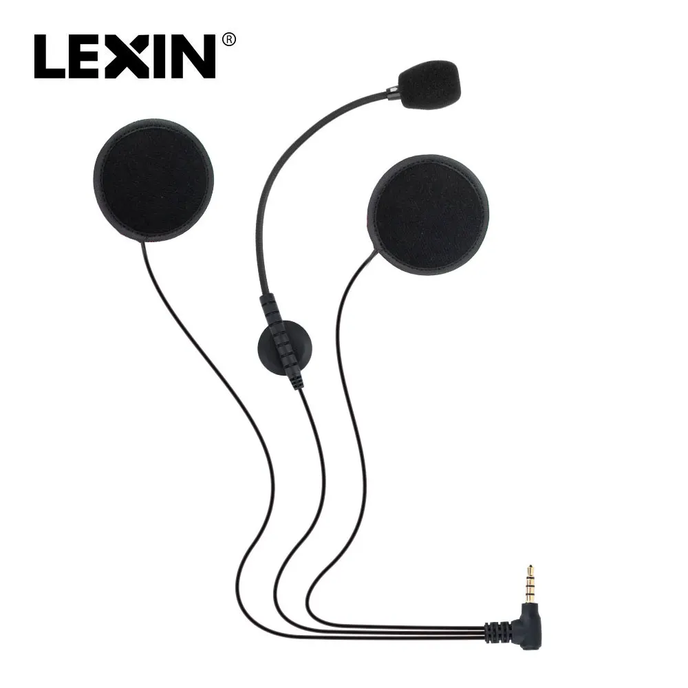 Voorouder verlegen Teken Lexin R6 A4 Hoofdtelefoon Luidsprekers & Microfoon Helm Intercom Motorfiets  Bluetooth Interphone 3.5Mm Jack Headset - AliExpress Auto´s & Motoren