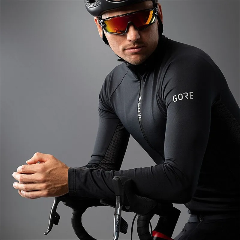 

Gore 2020 Spring Autumn Long Sleeve Unisex UV Protection Jacket MTB Cycling Jersey Ropa Ciclismo Outdoor Sport Riding Clothing